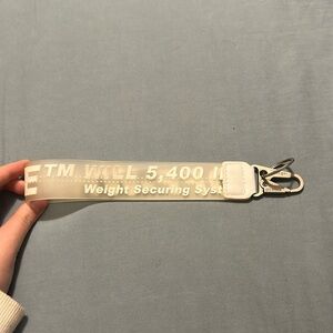 OFF WHITE thick key chain